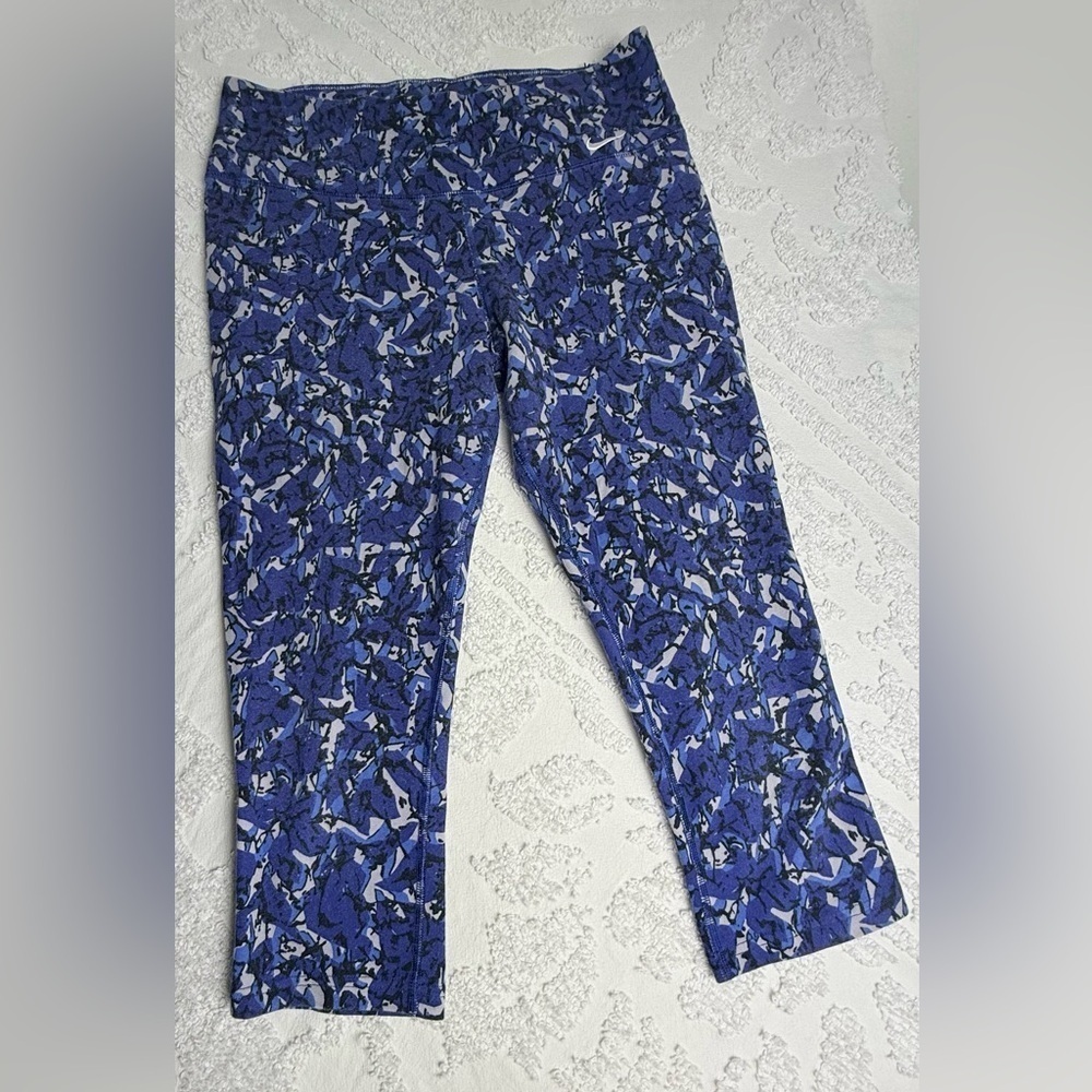 Nike Blue Patterned Pants